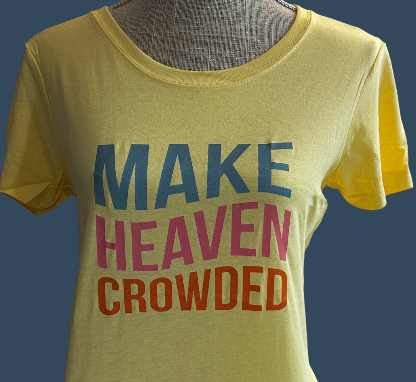 Short sleeve round neck