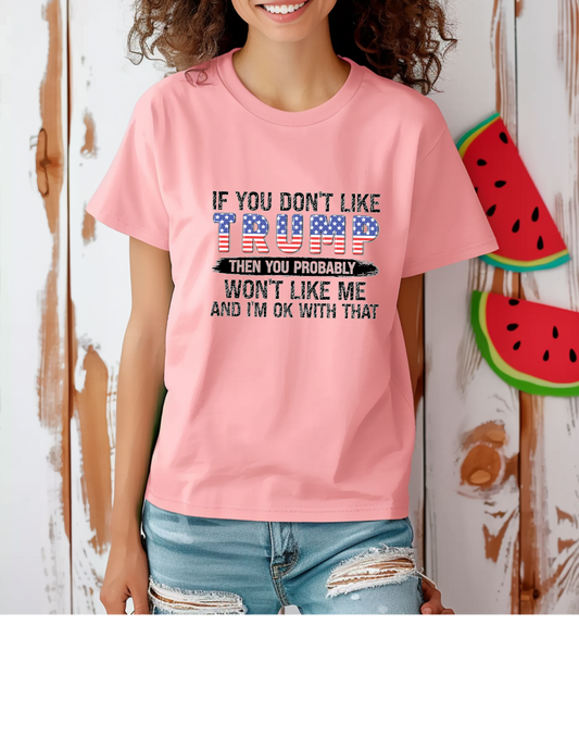 Short sleeve unisex T-shirt